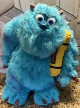 Disney Pixar Monsters Inc Sully Plush Stuffed Animal Toy 2001 Hasbro Tes... - $7.84