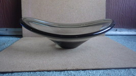 Vintage 1957 Mcm Per Lutken Holmegaard Denmark Selandia Art Glass Bowl - £80.18 GBP
