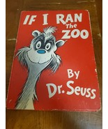 If I Ran the Zoo by Seuss (1950, Hardcover) 1st Edition Banned Rough Con... - £9.92 GBP