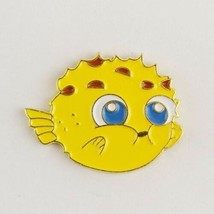 Yellow Pufferfish Enamel Pin Fashion Accessory Jewelry