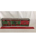 Vintage Jasco 1987 Christmas Train Candles 3 Pc  In Original Packaging R... - £15.98 GBP