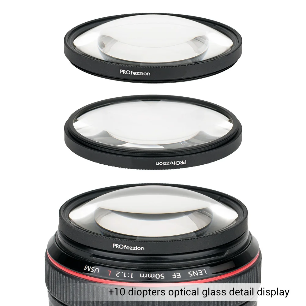 Sporting Aro Close Up Lens Filter Kit with Filter Pouch 67 77mm Photography Acce - £49.42 GBP