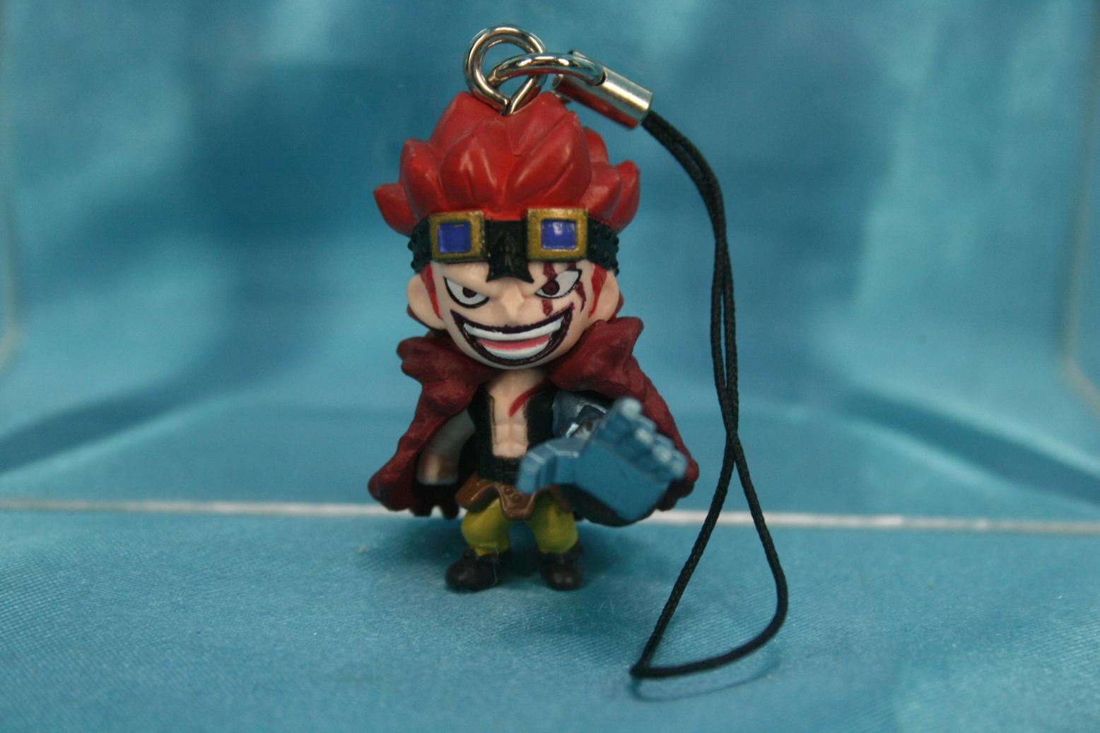 Bandai One Piece Pirate Alliance Gashapon Mini Figure Strap Eustass Kid - $24.99