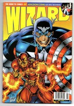 Wizard Magazine #57 VINTAGE 1996 Captain America Jim Lee Rob Liefeld - £11.66 GBP