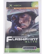 XBOX - OPERATION FLASHPOINT ELITE (Replacement Manual) - $12.00