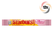 12x Packs Starburst All Pink Strawberry Flavored Fruit Chews Candy | 2.07oz - £22.18 GBP