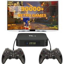 Retro Game Console With Built-In 90,001 Classic Games, 256Gb Plug-And-Play - £102.11 GBP