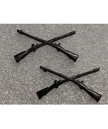 COLD WAR ERA, U.S. ARMY, OFFICER, INFANTRY, INSIGNIA, SUBDUED, SET - $13.67 CAD