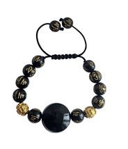 Orgone Bracelet Feng Shui Wood Beads Bracelet  Magick Attract Wealth Goo... - £25.27 GBP