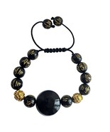 Orgone Bracelet Feng Shui Wood Beads Bracelet  Magick Attract Wealth Goo... - £25.11 GBP