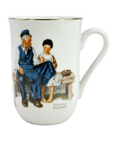 The Lighthouse Keepers Daughter Coffee Mug Norman Rockwell Museum Series &#39;82 Euc - £7.31 GBP
