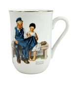 The LIGHTHOUSE KEEPERS DAUGHTER Coffee Mug Norman Rockwell Museum Series... - £7.43 GBP
