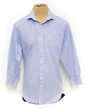 Tommy Hilfiger Mens Size XL Shirt Long Sleeve Button Up Plaid White And ... - £11.99 GBP