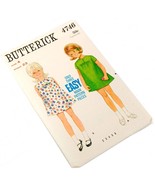 Butterick 4746 Sewing Pattern One Piece Tent Dresses Childrens Sz 4 Cut ... - £15.57 GBP