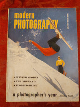 Rare Modern Photography Magazine January 1951 Winter Sports Peter Basch - £12.98 GBP