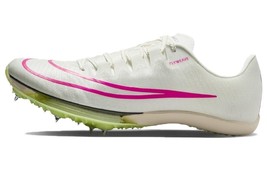 new men&#39;s 6/womens 7.5 Nike Air Zoom Maxfly Sail Fierce Pink Track Spike... - $94.99