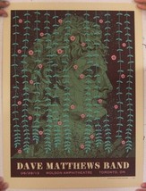 Dave Matthews Band Poster Silkscreen Molson Amphitheatre Toronto May 28 2013 The - £141.58 GBP
