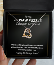 Jigsaw Puzzle Collector Girlfriend Necklace Birthday Gifts - Love Pendant  - £39.50 GBP