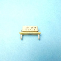 KB 9836 Plug-In Horsepower Resistor .25 Ohms 1/20-1/12HP 90-130V 1/10–1/... - £2.35 GBP