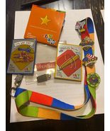 EBAY PIN 2000 to 2005 eBay Live! Ebay 10 year pin and cards 2005 schedule - $11.83