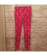 Old Navy Ballerina Girls Pink Floral Super Stretch Jeans Adjustable Wais... - £17.30 GBP