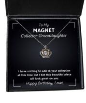 Magnet Collector Granddaughter Necklace Birthday Gifts - Crown Pendant Jewelry  - £39.92 GBP