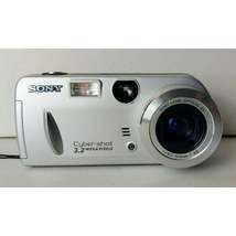 Sony Cyber-shot DSC-P52 3.2MP Digital Camera - Silver - $75.00