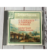 Durante Pergolesi Porpora Concerto pour cordes et basse continue Audio CD READ