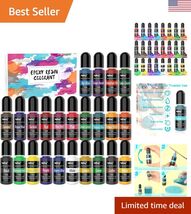 Epoxy Resin Pigment - 24 Color Liquid Epoxy Resin Colorant, Highly Conce... - $39.58