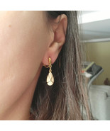 Vintage Napier Dainty Cream Teardrop Clip-On Earrings - $48.00 CAD