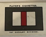 1st Calvary Division John Player &amp; Sons Vintage Cigarette Card #54 - $2.96