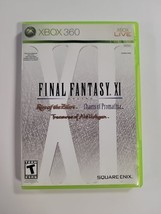 CIB Final Fantasy XI 11 Online (Microsoft Xbox 360, 2006) CD, Case, No M... - $6.99
