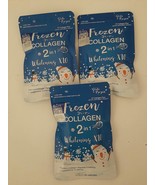 3 packs:Frozen collagen 2 in 1 whitening ×10 - £29.72 GBP