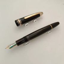 MONTBLANC MEISTERSTUCK LEGRAND UNICEF FOUNTAIN PEN WITH BLUE SAPPHIRE - $697.91