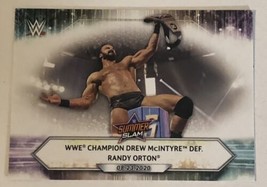 Drew McIntyre WWE Wrestling Trading Card 2021 #95 - £1.54 GBP