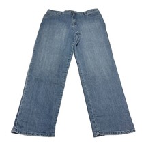 Gloria Vanderbilt Amanda Jeans Women&#39;s 18 Blue Stretch 5-Pockets Straight Leg - $24.18