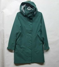 $285 NAU Womens Sequenchshell Waterproof Trench Coat Jacket Mallard Sz S... - £52.26 GBP