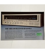 Vintage 1980&#39;s Magazine Print Ad Sansui 5900Z Receiver Home Stereo 8&quot; x ... - $9.12 CAD