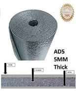 USEP Reflective Insulation Roll Foam Core Radiant Barrier 5MM AD5 (24&quot;x5... - £101.51 GBP