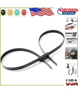 Portable 35.4” Nylon Zip Tie Handcuffs - 10 Pack, UV &amp; Heat Resistant, 2... - $350.61 MXN