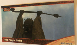 Star Wars Widevision Trading Card 1997 #8 Sand People Strike - £1.95 GBP