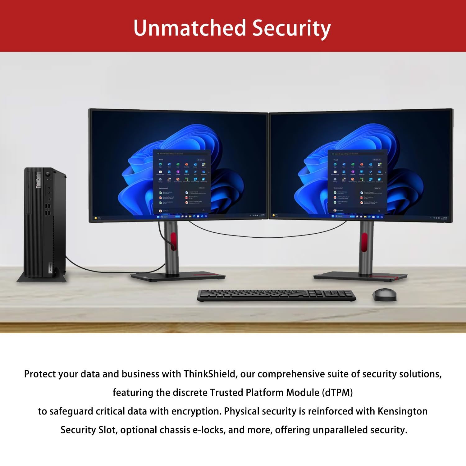 Lenovo ThinkCentre M70s SFF Business Desktop | 14th Gen Intel 10-Core i5-14400 | Item image 10