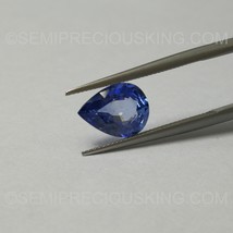 Certified Natural Ceylon Blue Sapphire 9.14x6.91mm Pears Facet Cut 1.83 Carat VS - £931.08 GBP