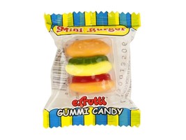 E. Frutti Mini Burger Gummi Candy, 60 Count Display Box - £21.32 GBP