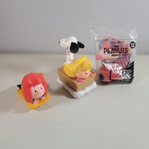 Peanuts Toy Lot Sally and Snoopy Toy #5 FIFI #12 Peppermint Patty - $10.99