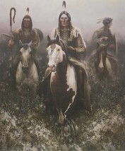 Riders Of The Crooked Lance Clan- Limited Edition Signed and Numbered Print by C - £159.87 GBP