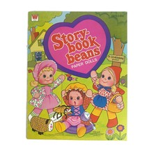 Vintage 1980 Story-Book Beans Paper Dolls Whitman Book Mattel 1979-3 Uncut - $18.41