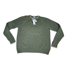 NEW Columbia Sweater MENS XL ROC Crewneck Long Sleeve Knit Sweater Mossy... - $23.21