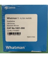 Whatman Cat. 1001-090 Filter Paper 9 cm 100 circles Chemistry Lab Glassware - $366.83 MXN