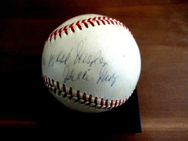 Willie Mays Roy Mvp New York Giants Hof Signed Auto 1950&#39;S Giles Baseball Jsa - £1,108.07 GBP